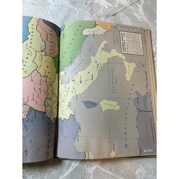 Atlas of European History by‎ Fox HC 1957 1st Ed Free Shipping VINTAGE - Picture 6 of 8
